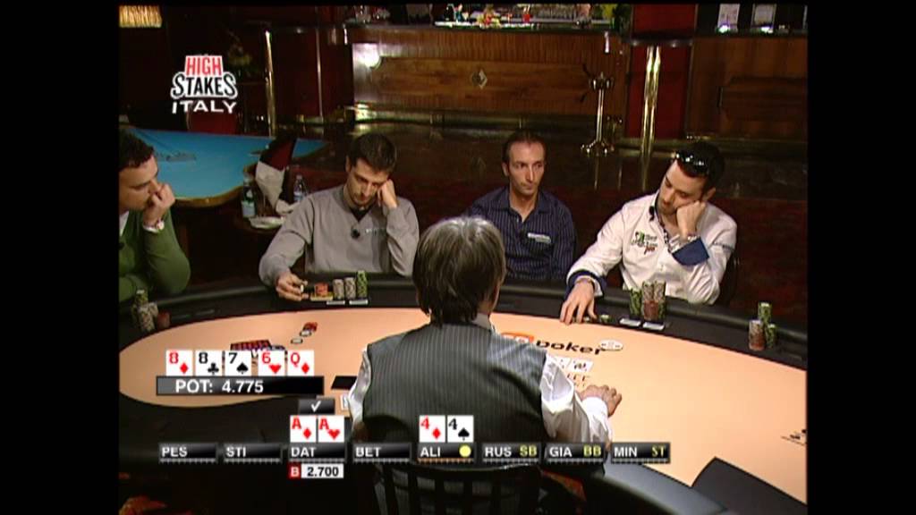 High Stakes Italy | Marzo 2010 | Terza sessione di gioco