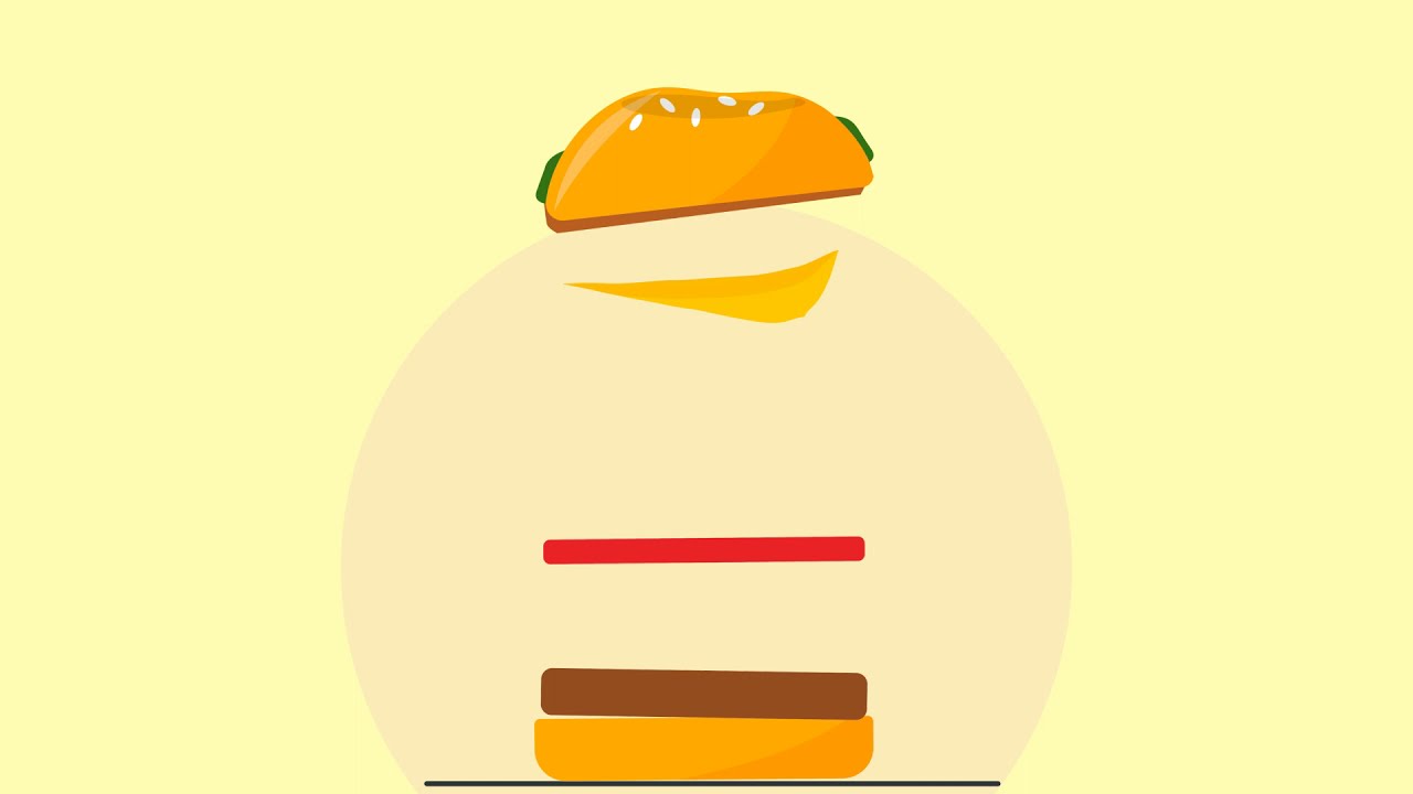 Burger Animation in After effects