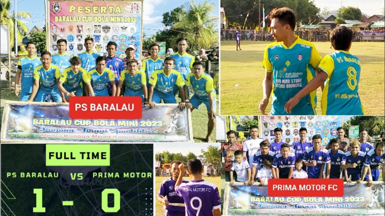 bigmatch terseru‼️ps baralau vs prima motor fc‼️ bola mini baralau cup 2023