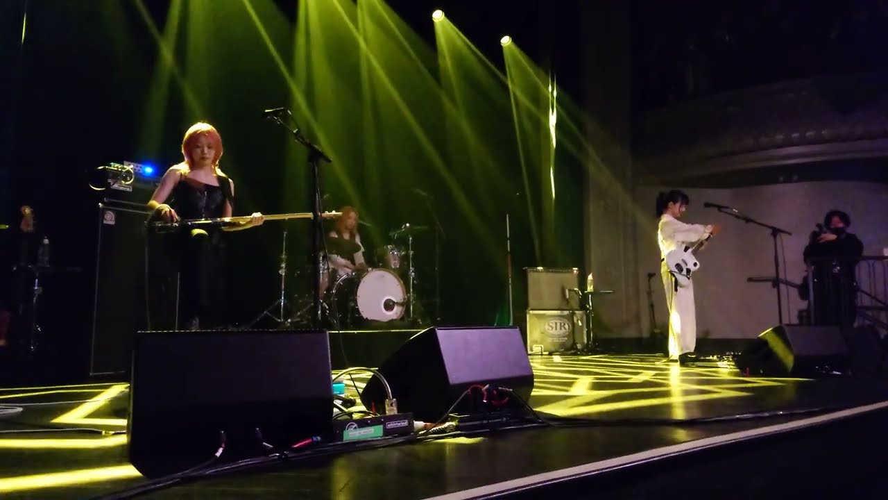 羊文学 Hitsujibungaku - Koe, LIVE in San Francisco, April 15, 2025, @ August Hall, 4k
