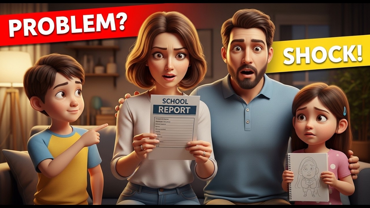 Parent Teacher Meeting Story in English | Smart Kids With a Small Problem | Daily English Conversati