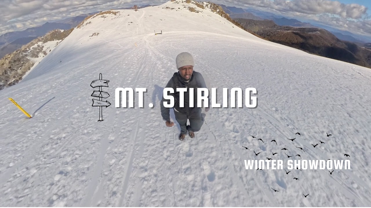 This is Mt Stirling - Snow everywhere!!!!