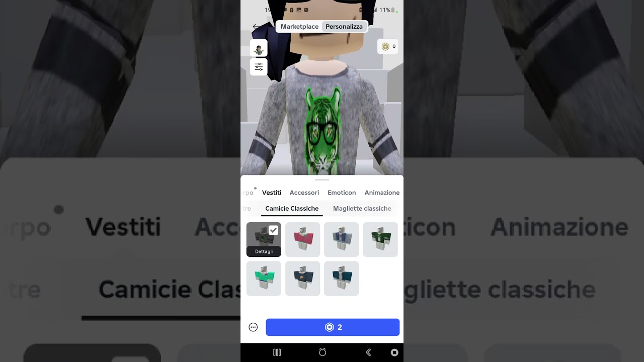 Faccio un nuovo avatar