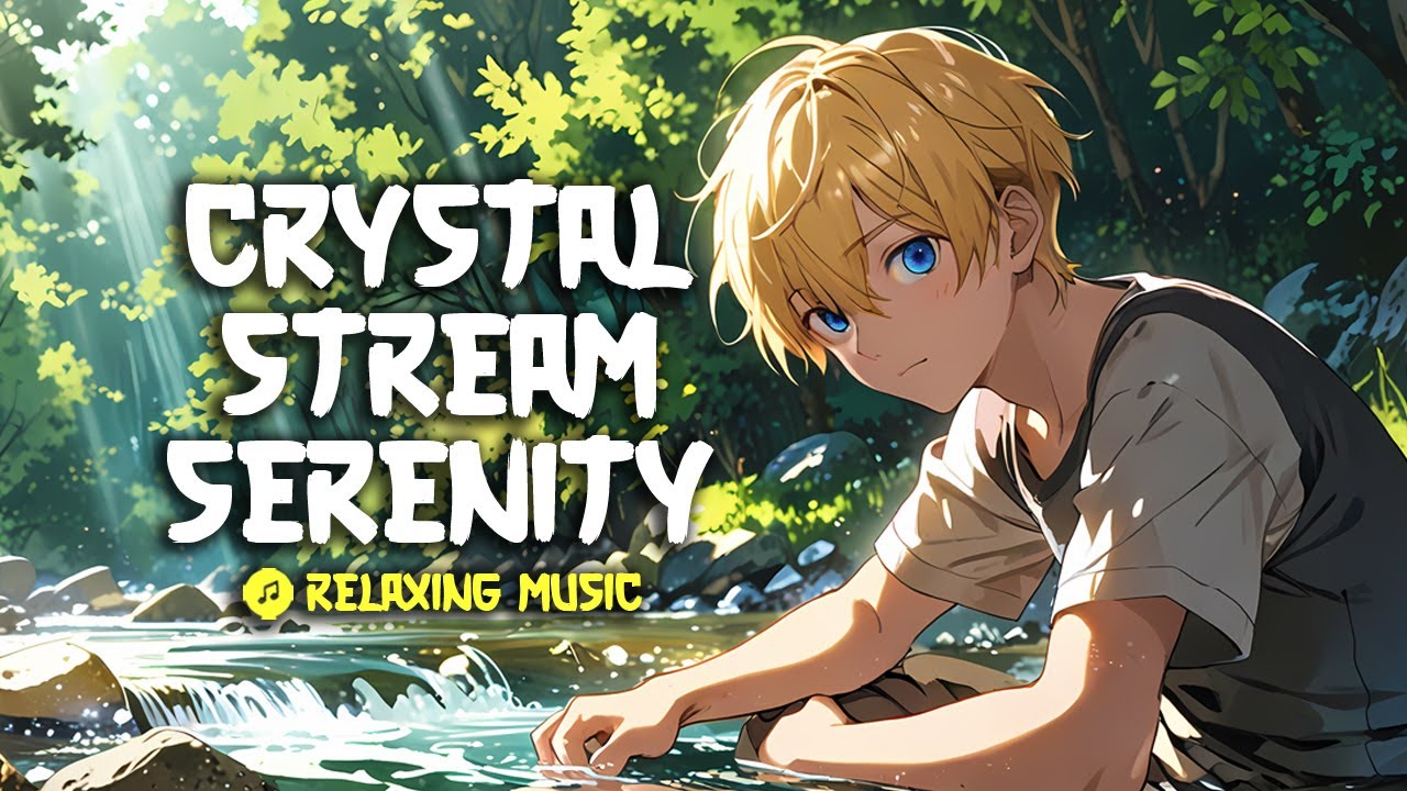 🏞️ Crystal Stream Serenity – Pure Anime Music for Deep Relaxation