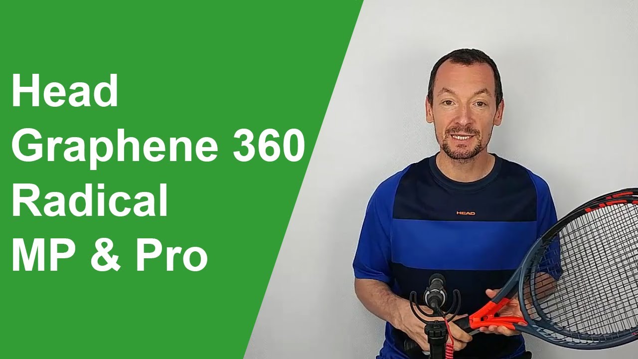 Test des raquettes de tennis Head Graphene 360 Radical MP et Pro