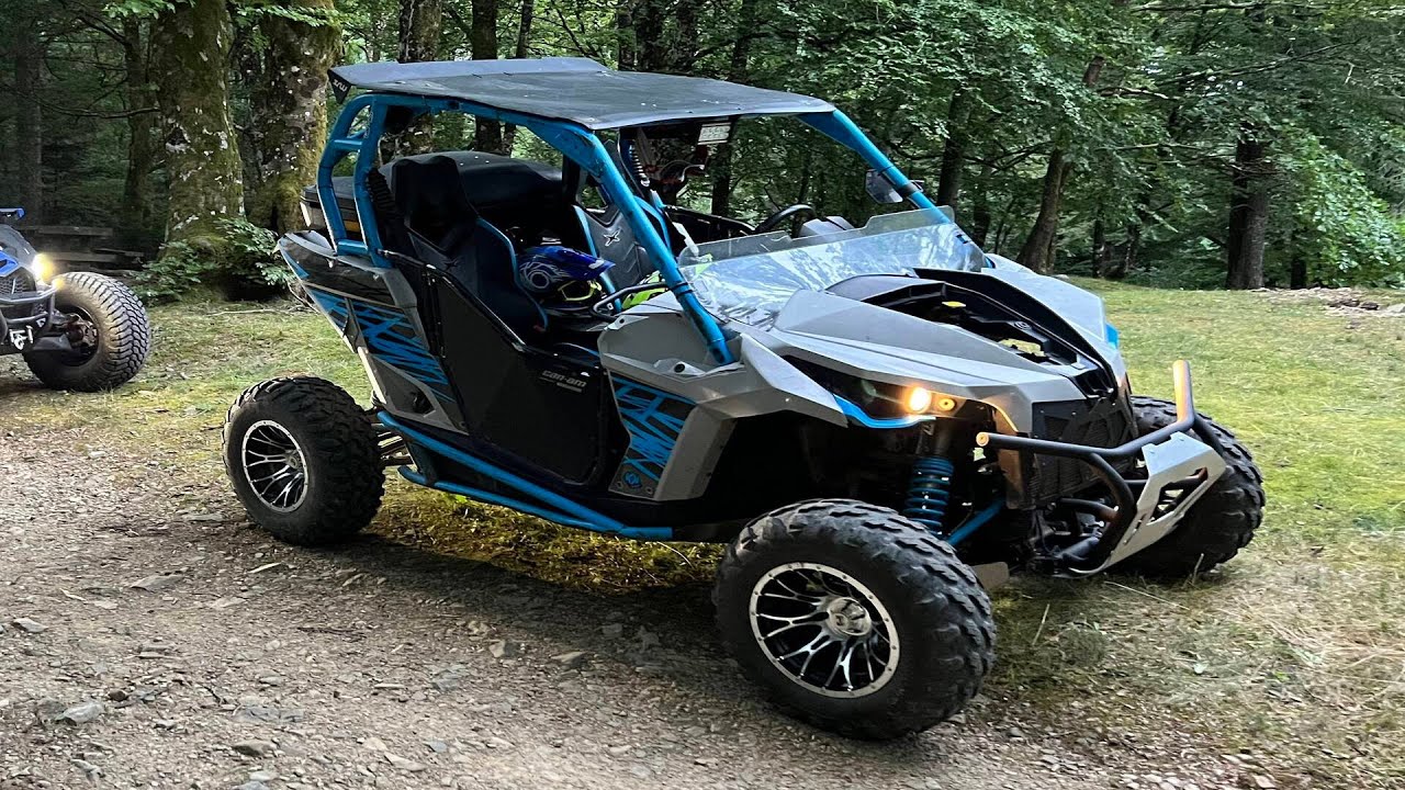 CAN AM MAVERICK POV LE CARDAN PREND FEU