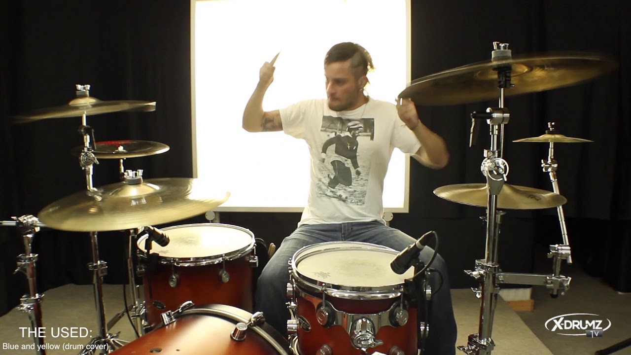 The used - Blue And yellow (drum cover) / Gregorio Carrera