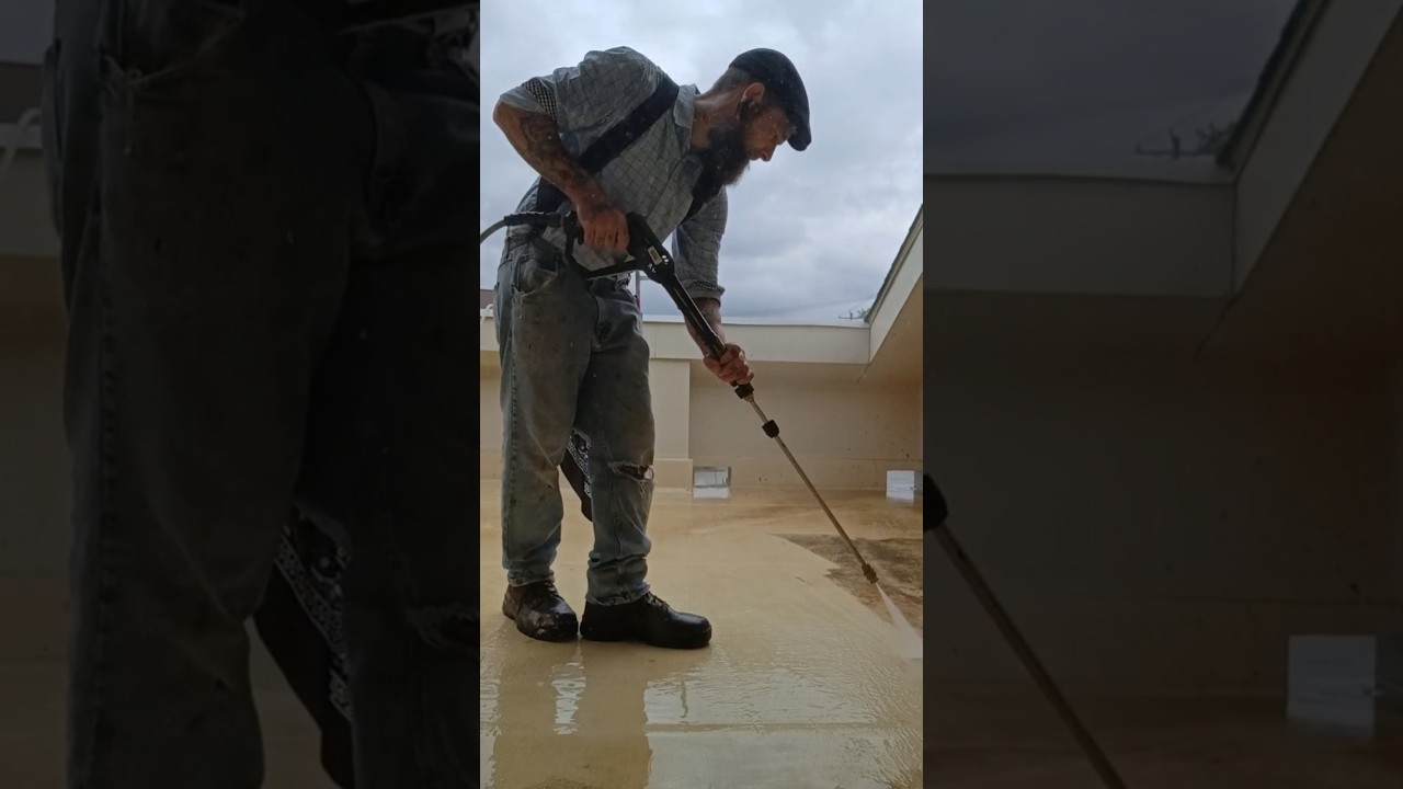 Simpson 3500 psi power washer unbox and first use 