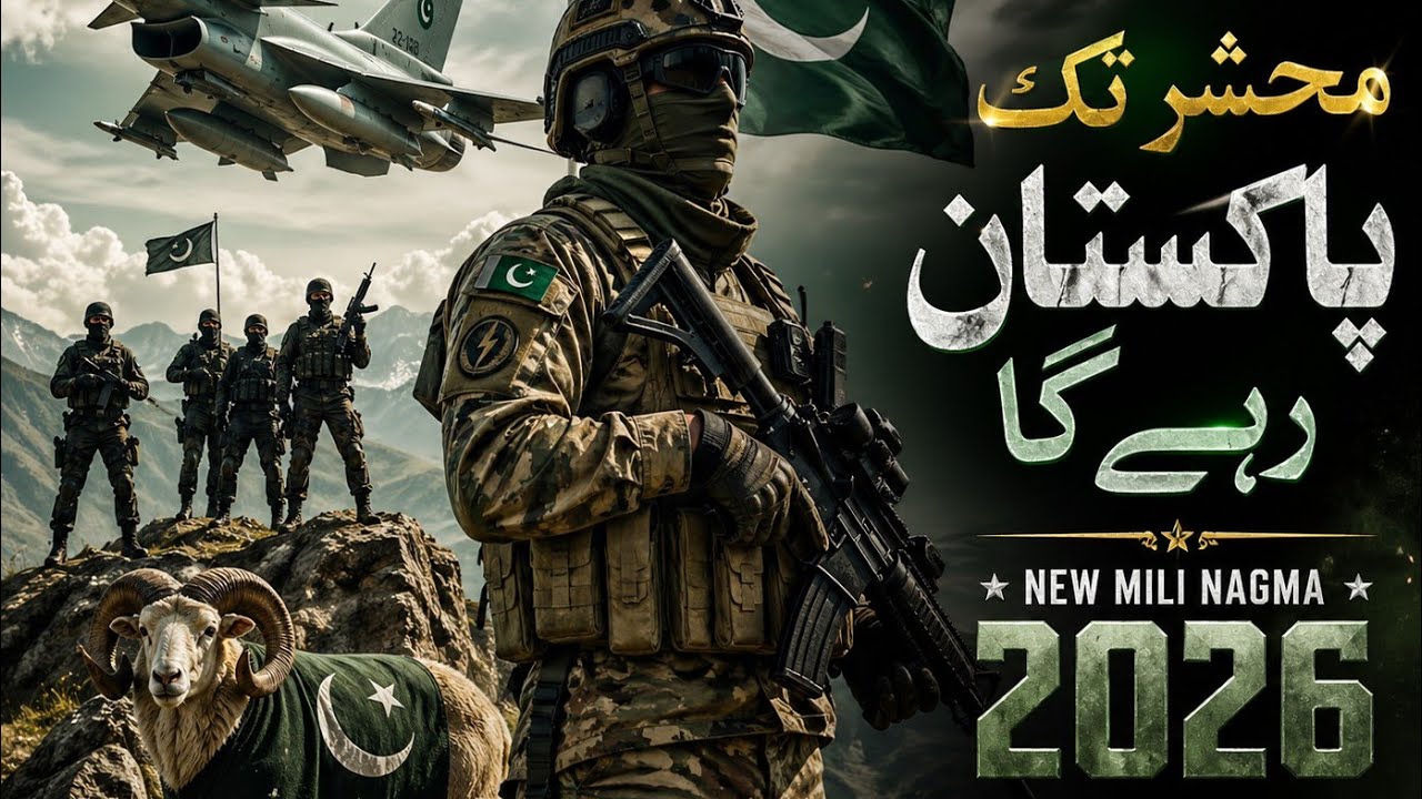 Mehshar Tak Pakistan Rhay | new Pakistan mili nagma 2026#viralvideo#pakistanzindabad#pakarmy