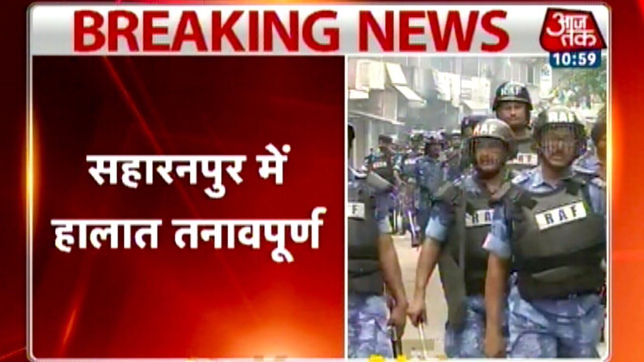 Situation still tense in Saharanpur