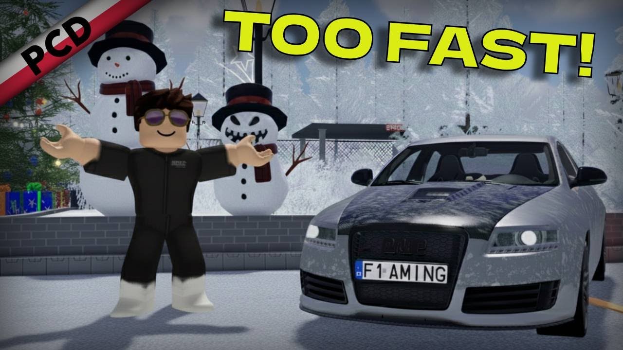 SPEEDING IN THE NEW AUDI is a BAD IDEA! -  Roblox Polish Car Driving (#19)
