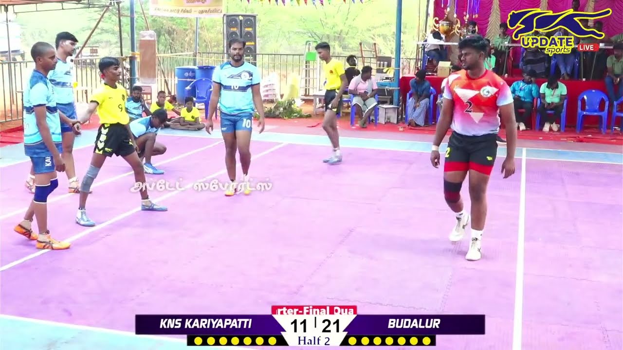 QF | KNS PUDHUKARIYAPATTI vs BUDALUR |#PUDHUKARIYAPATTI#THANJAVUR MENS KABADDI - 2026