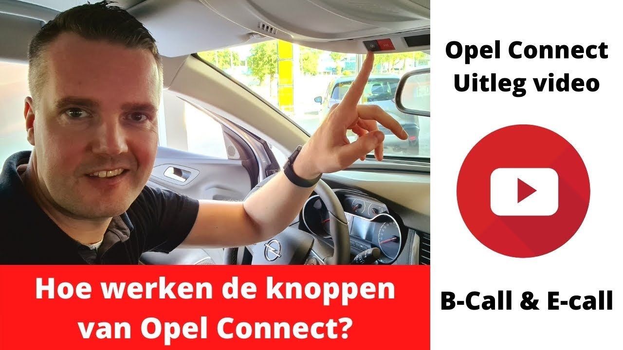 Hoe werken de knoppen van Opel Connect? - Uitleg video