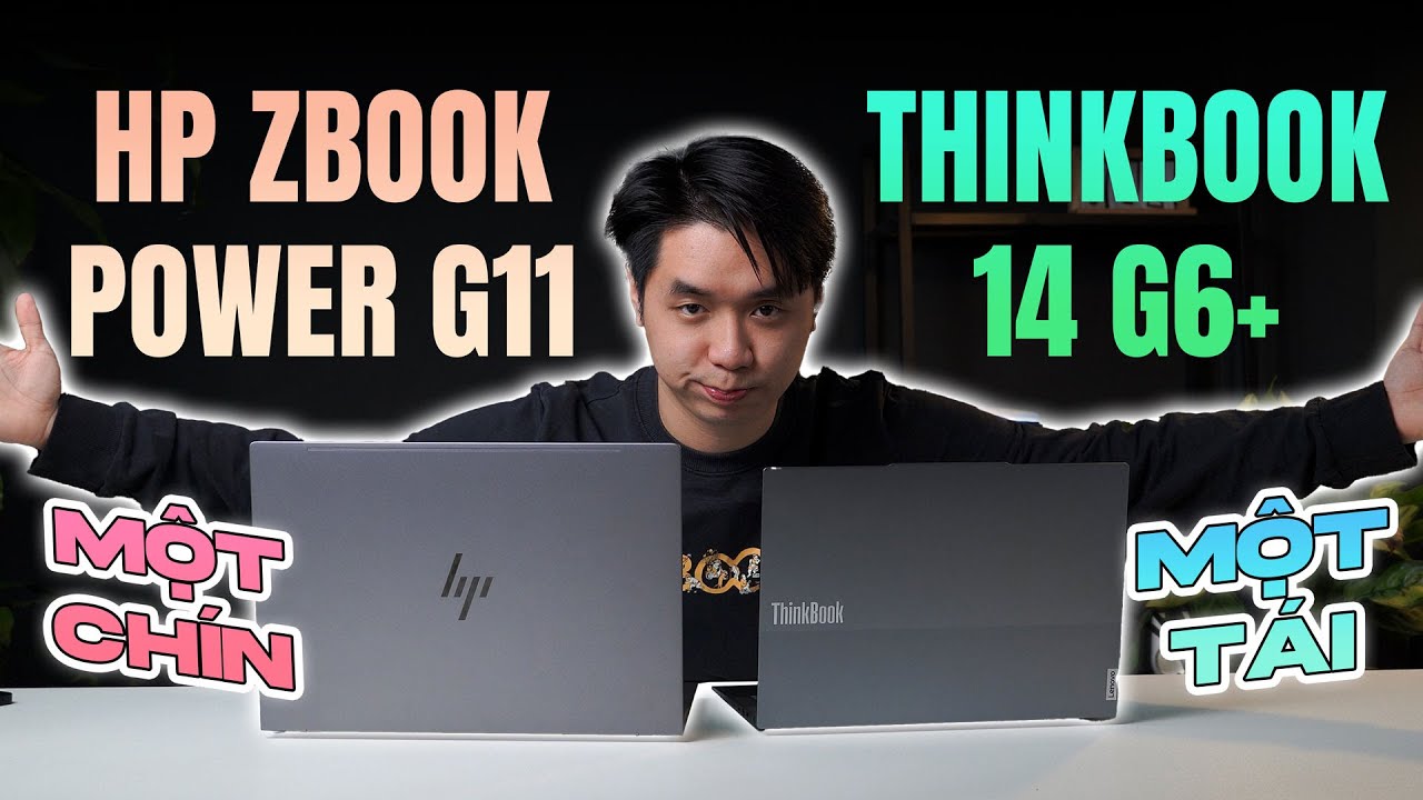 So sánh Thinkbook 14 G6+ vs HP Zbook Power G11: Một 