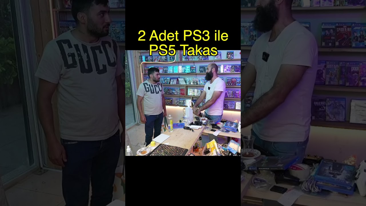 2 Tane PS3 ile PS5 Takas