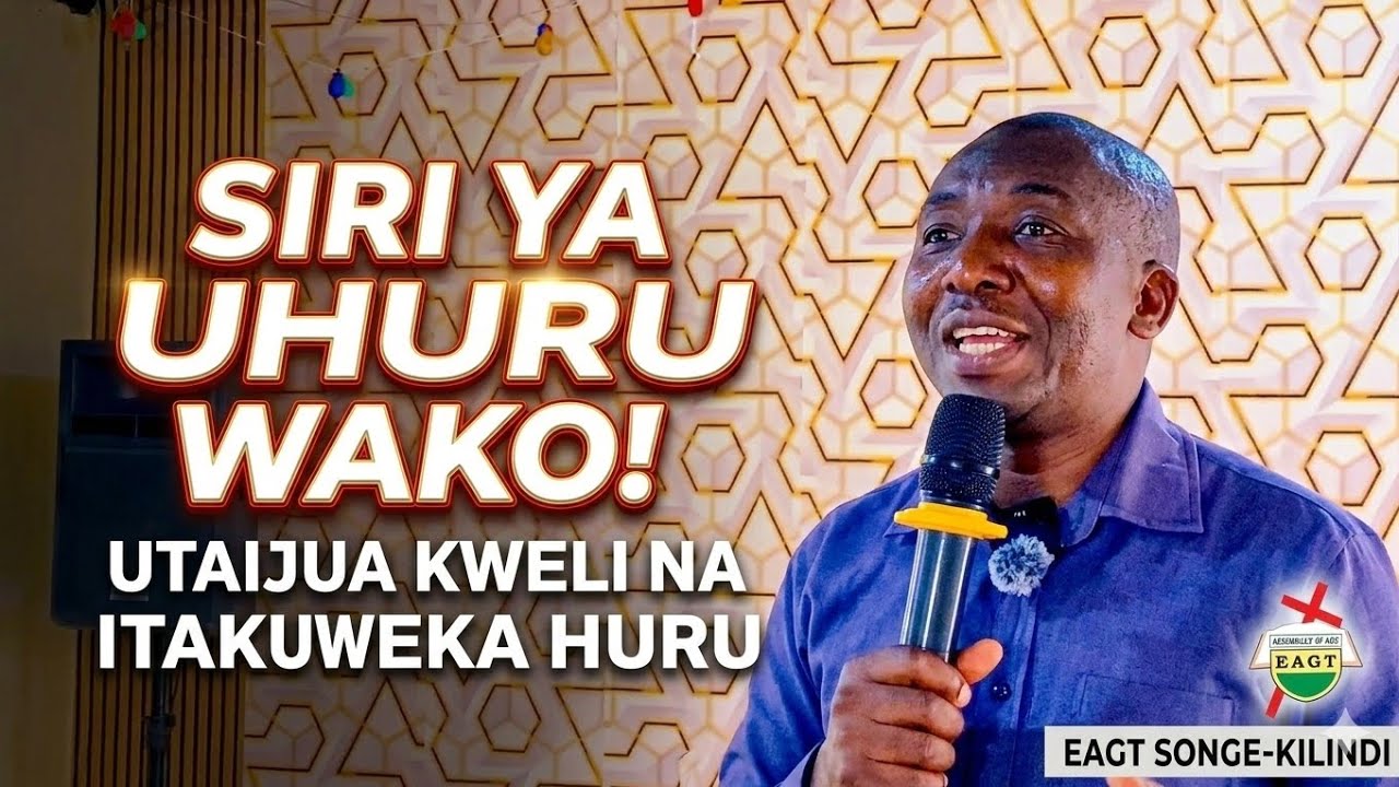 UKIMWAMINI YESU UTAIJUA KWELI: Utakawekwa Huru Kweli Kweli | Mwl. Ntuli Mwakabungu