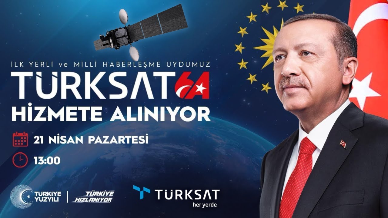 #Canlı | Türksat 6A Hizmete Alma Töreni