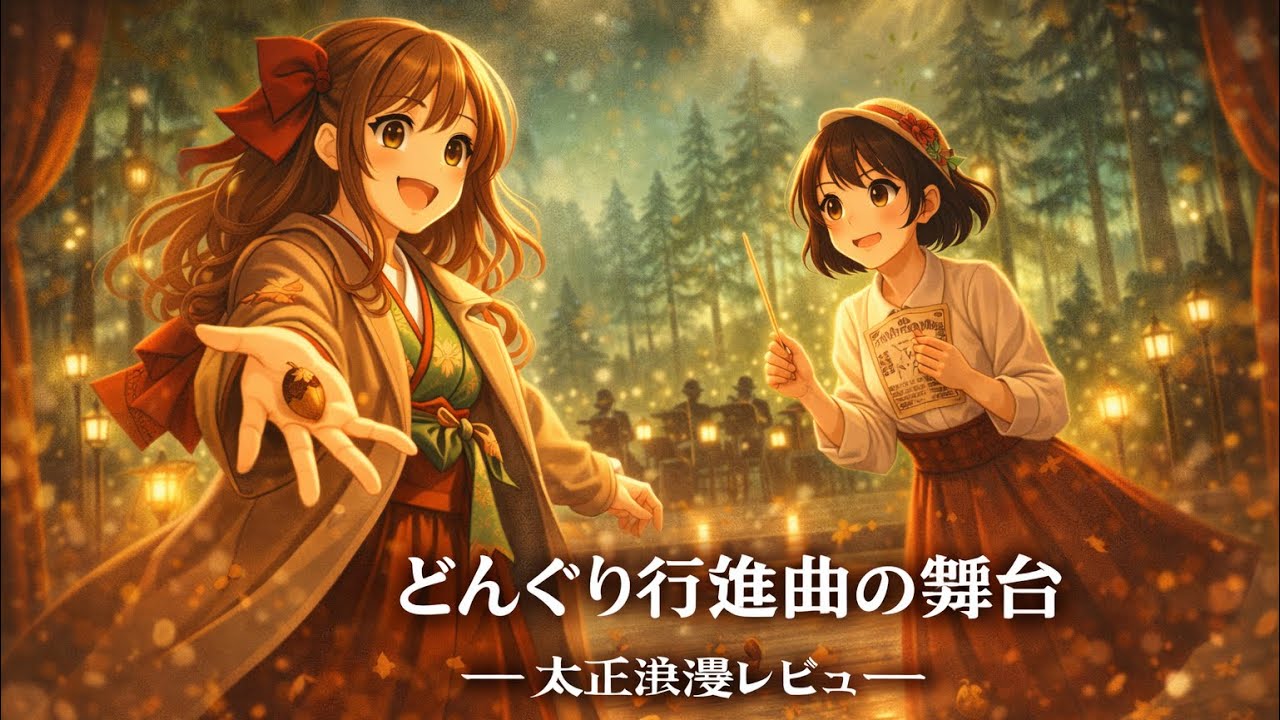 どんぐり行進曲の舞台【AI華劇団 TAISHO ROMAN REVUE Sriese】