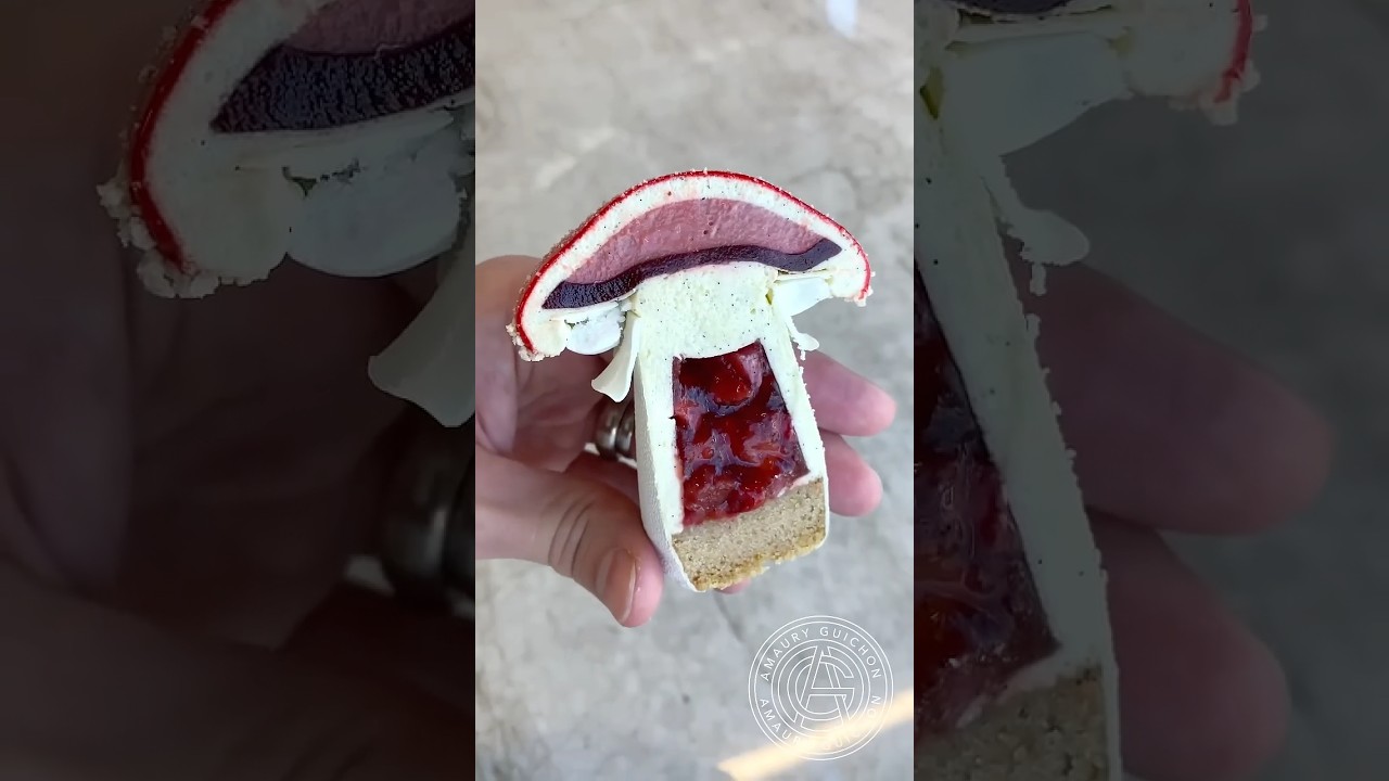 The Mushroom!! 🍄 The last strawberries of the season. 🍓