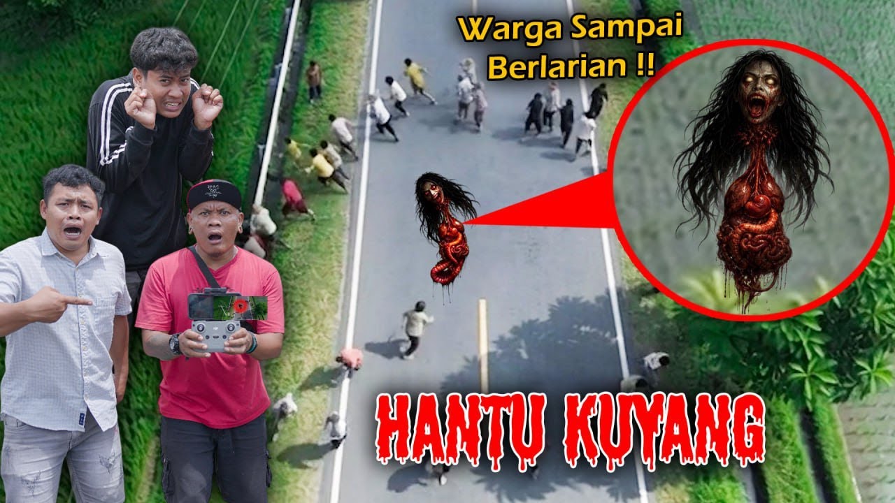 Drone Berhasil Menangkap Hantu Kuyang Yang Sebenarnya Di Dunia Nyata