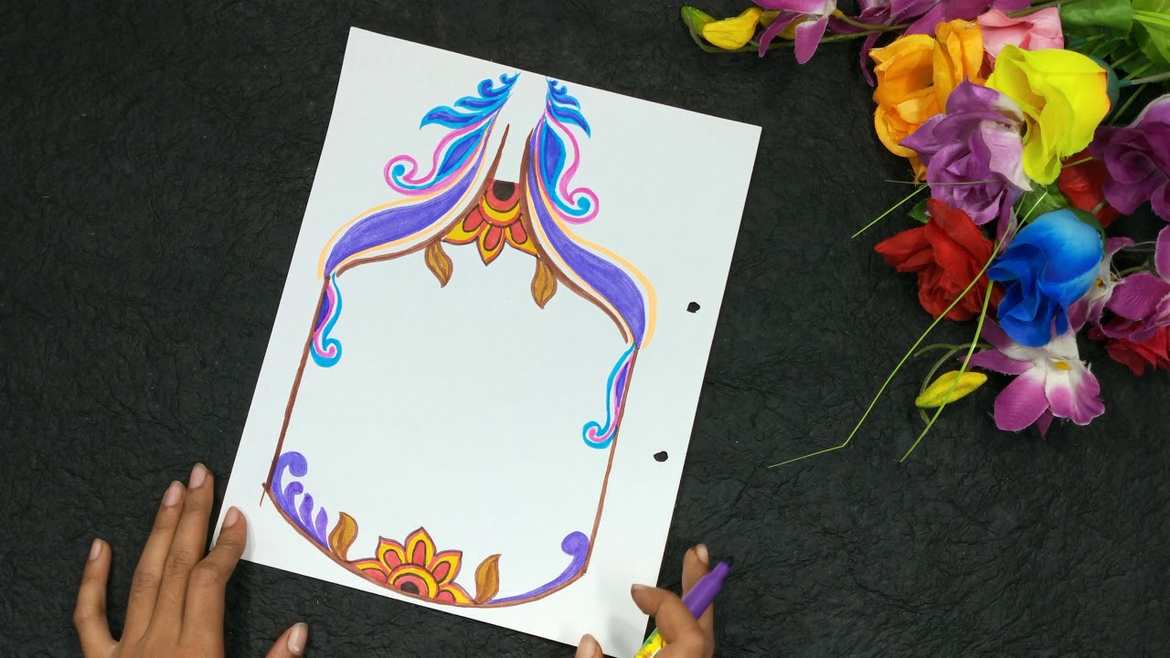 Suchipatra Making idea! How to make project and practical front page design Suchipatra