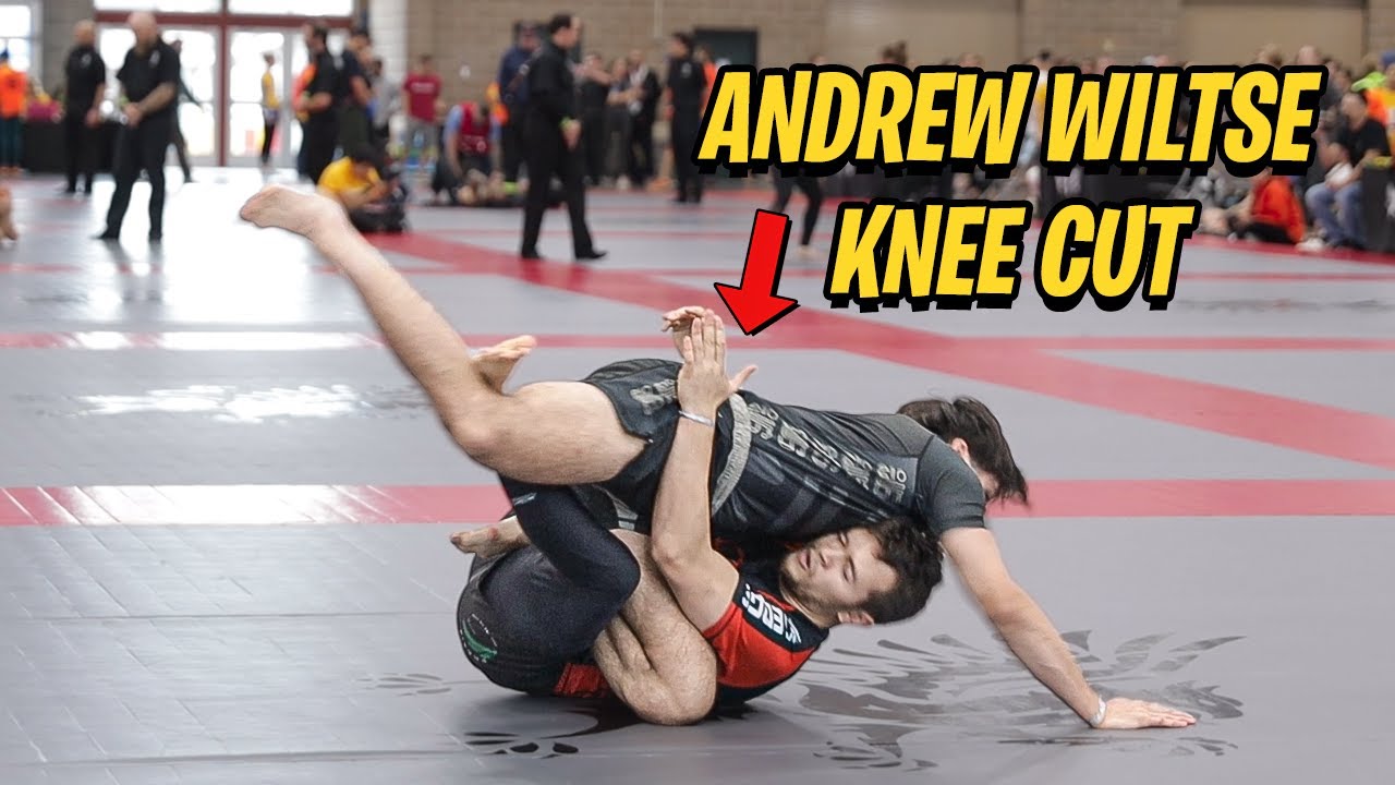 Abusing Andrew Wiltse's Knee Cut at BJJ Tournament