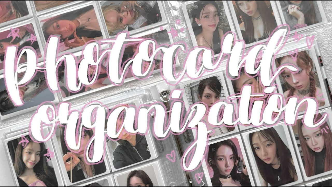 photocard organisation #15 {aespa, the boyz, itzy, twice, bts, red velvet}