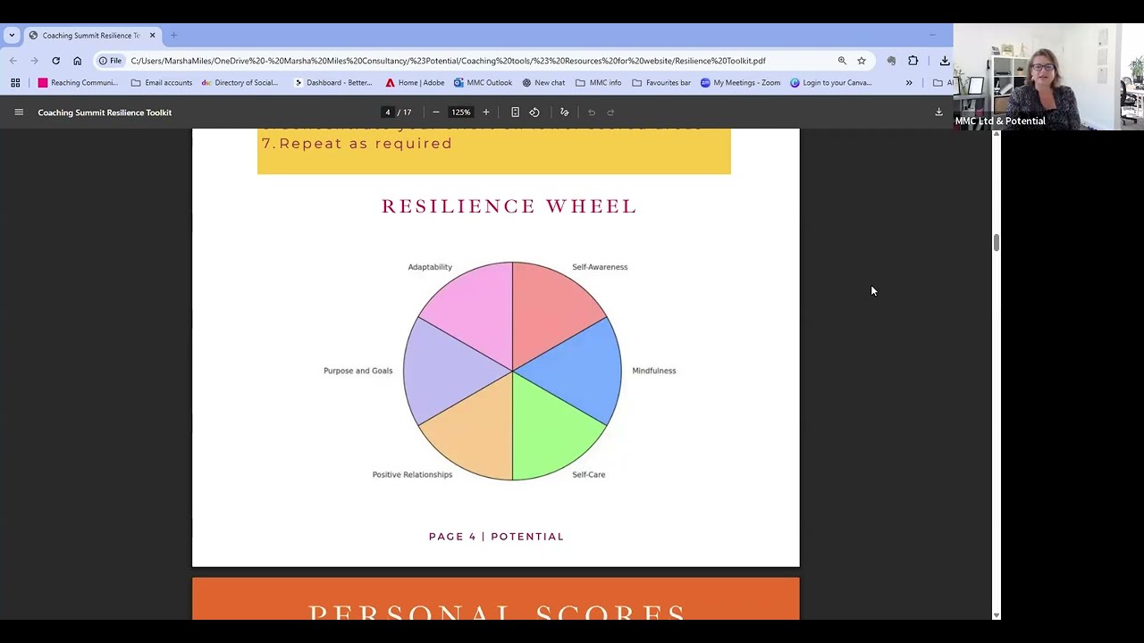 Resilience Toolkit with Potential