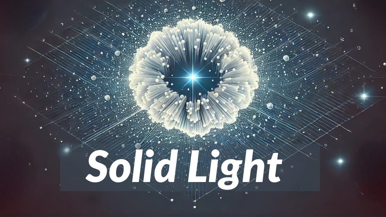 Solid Light: How Scientists Turned Light Into a Super Solid. #quantumphysics #quantummechanics