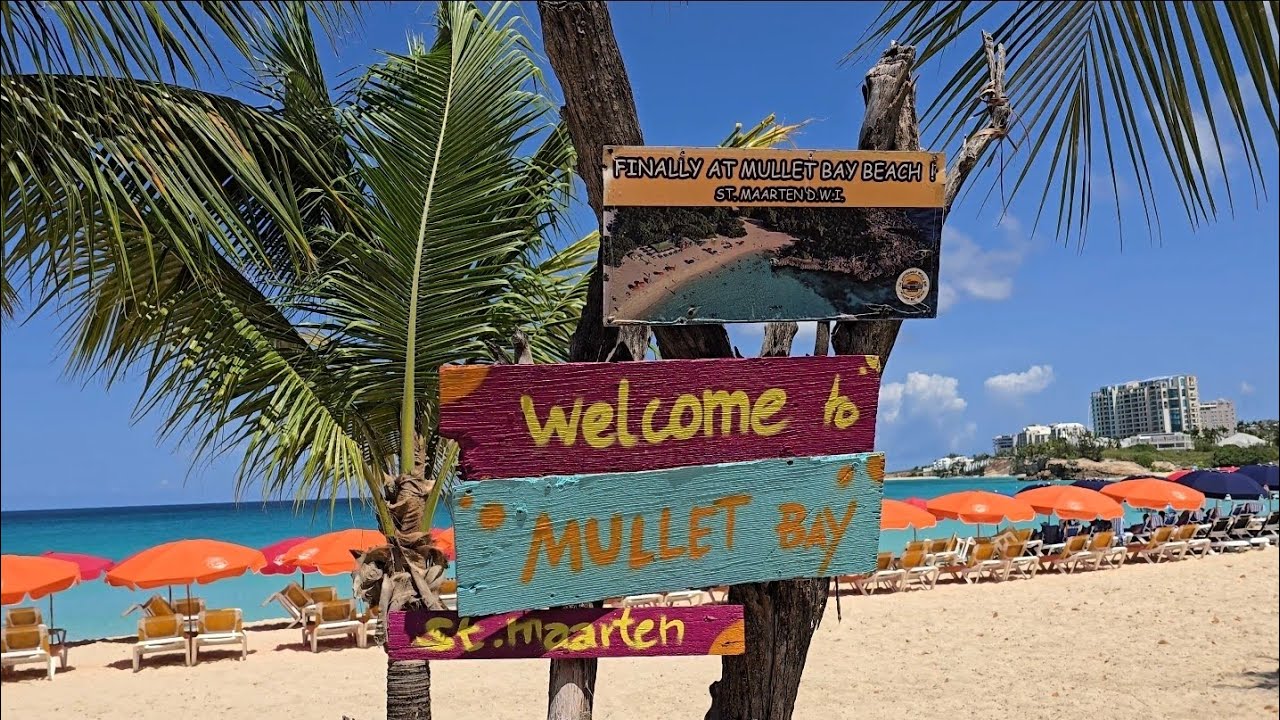 Why Mullet Bay Beach in St. Martin is a Must-Visit Destination!