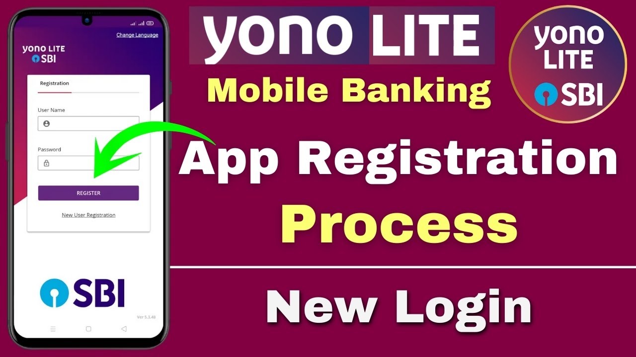 How to Activate SBI Yono LITE Mobile Banking App | Yono Lite SBI Registration