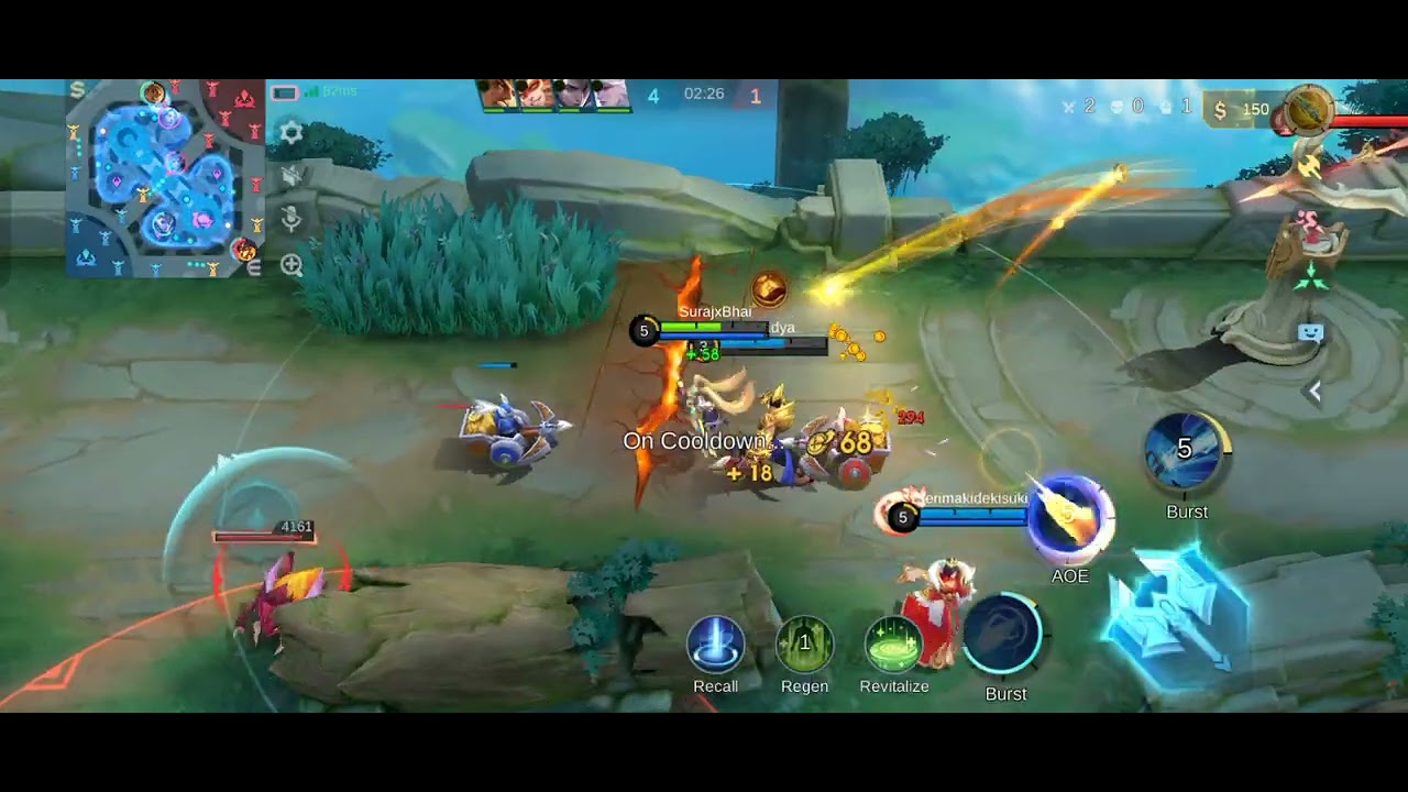 MOBA LEGEND 5V5 😎 #mobalegend5v5 #mobilelegends @Surajxbhai18 