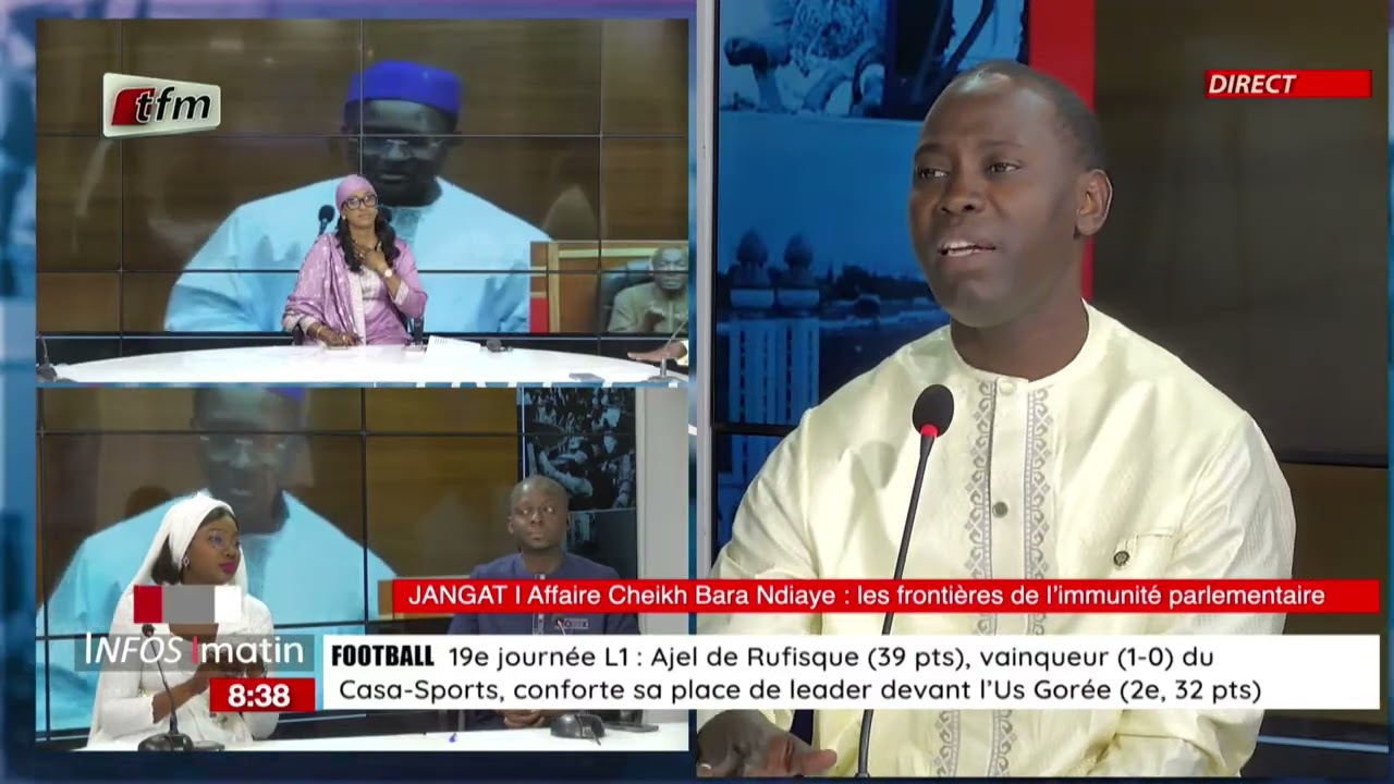 JANGÀT avec Daouda MINE | Affaire Cheikh Bara NDIAYE : les frontières de l’immunité parlementaire