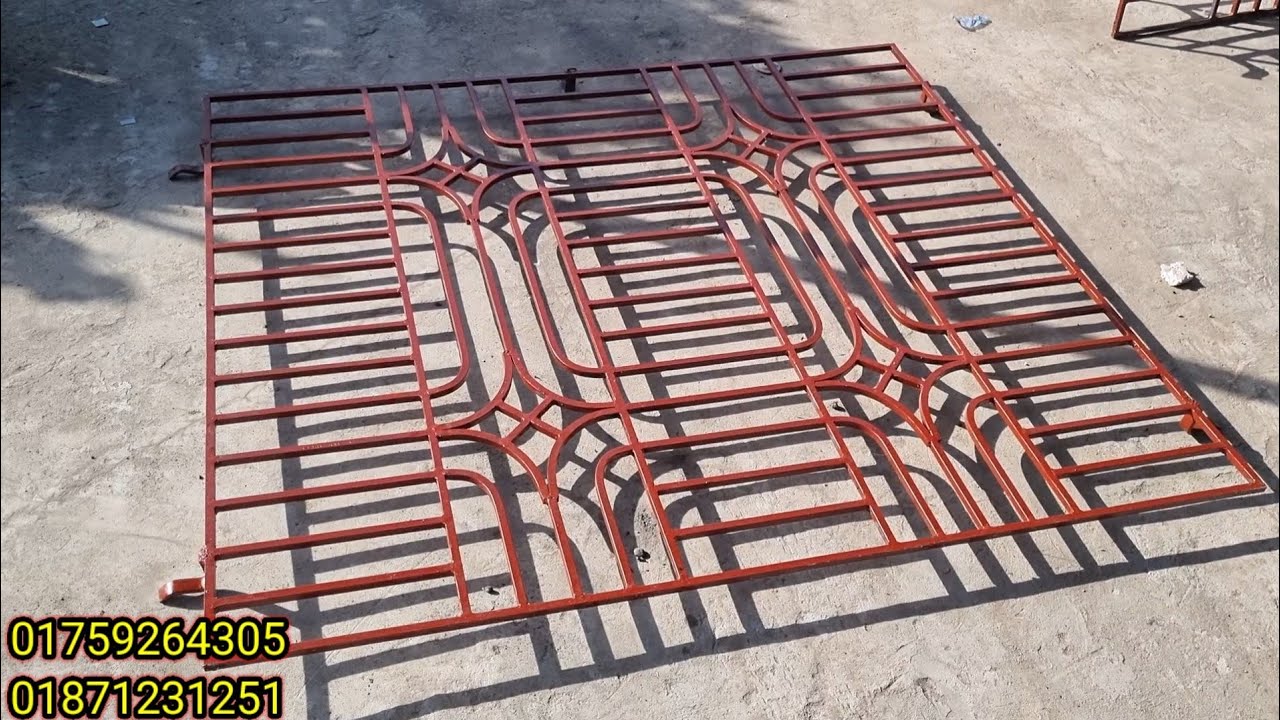 BSRM Thai grill and glass design and price | থাই গ্রিল ডিজাইন দাম?