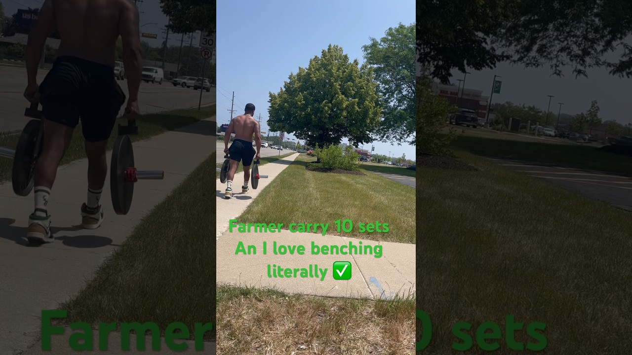 Farmer carry an bench mental toughness 