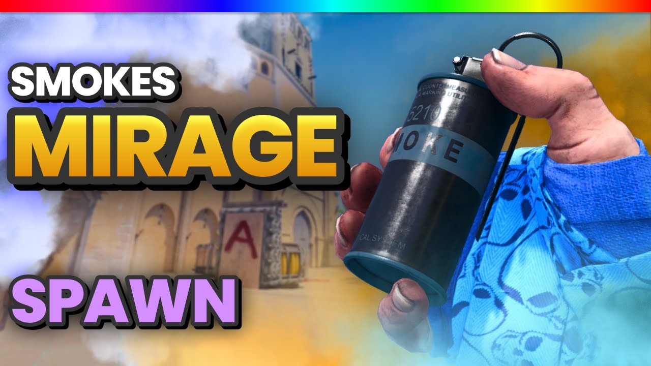 TODOS los HUMOS de SPAWN en MIRAGE en un solo video!