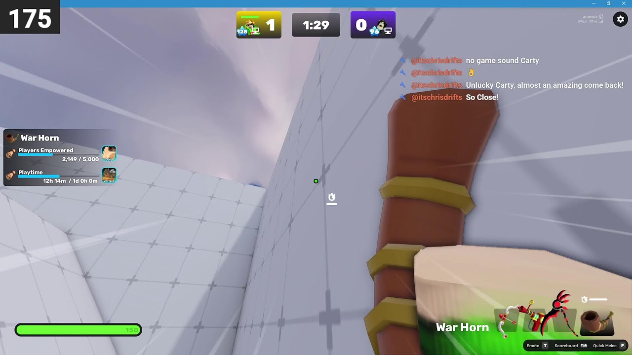Playing Roblox Rivals
