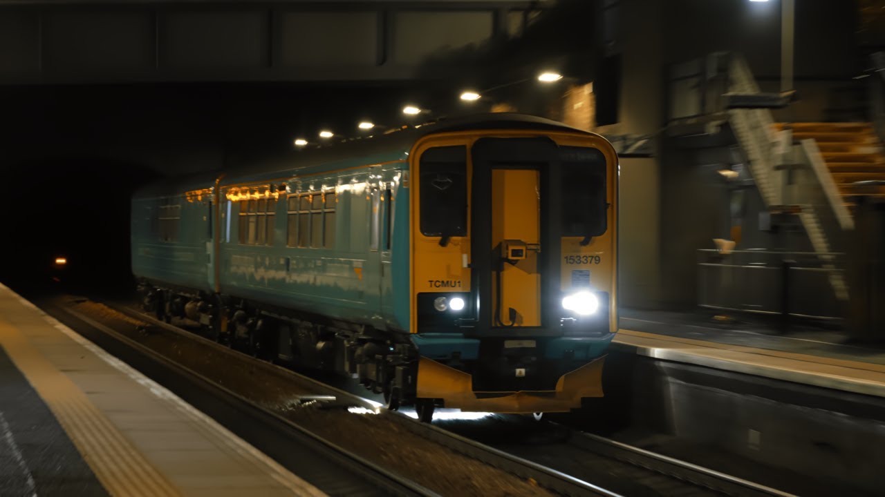 Network Rail Class 153s - Trains at Markinch - 07/11/25