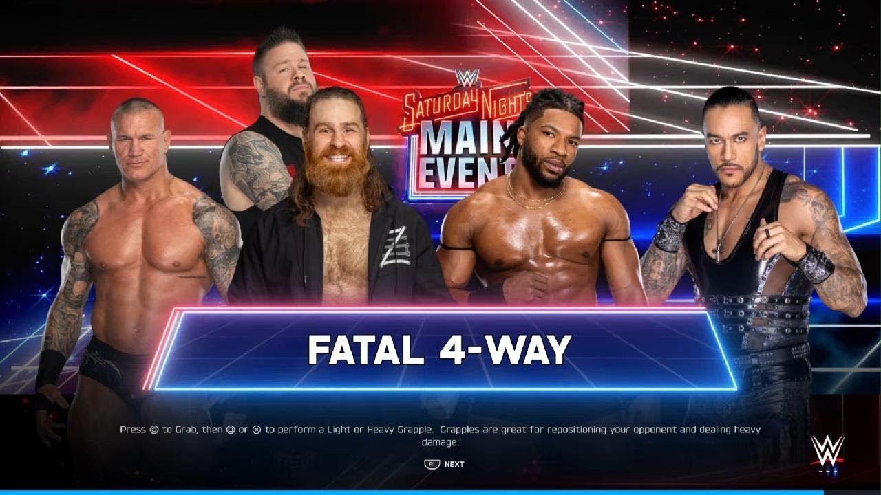 Trick Williams Vs Damian Priest Vs Sami zayn  Vs Randy Orton