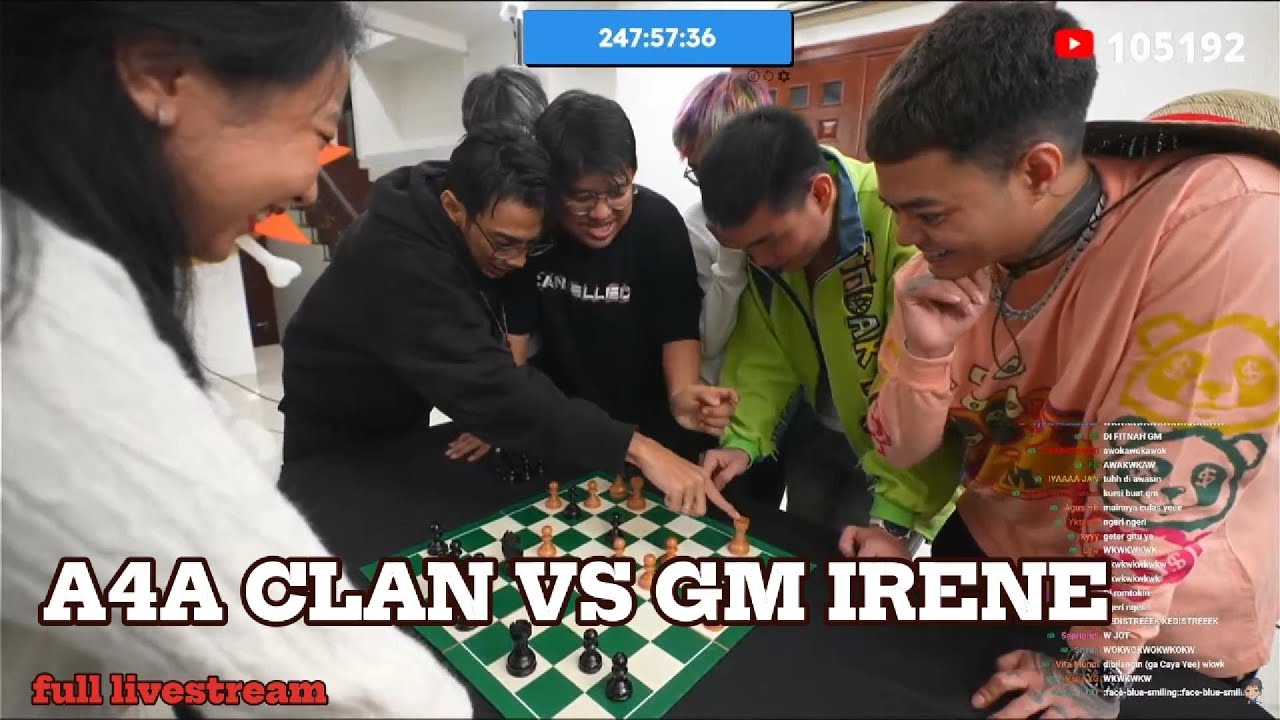 GRANDMASTER IRENE DI LIVESTREAM Reza arap