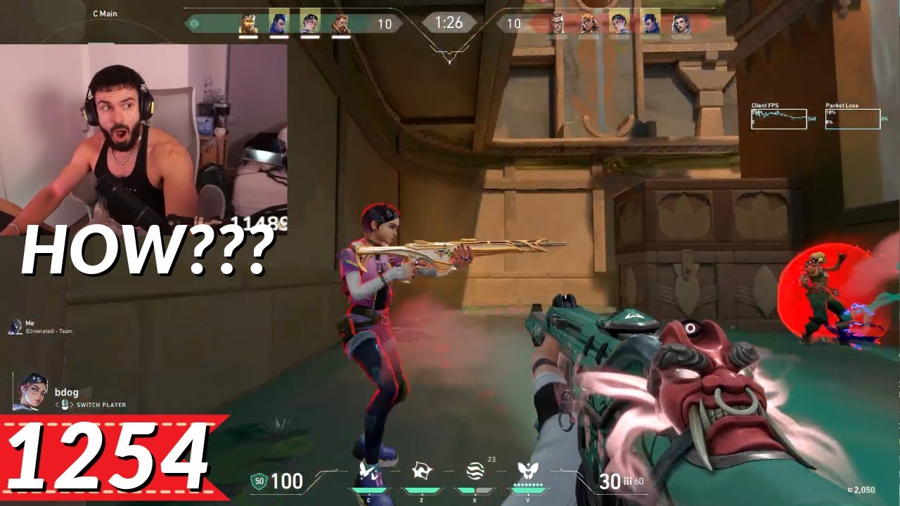 Tarik Is Getting Worse Day by Day Bro... | Most Watched VALORANT Clips Today V1254