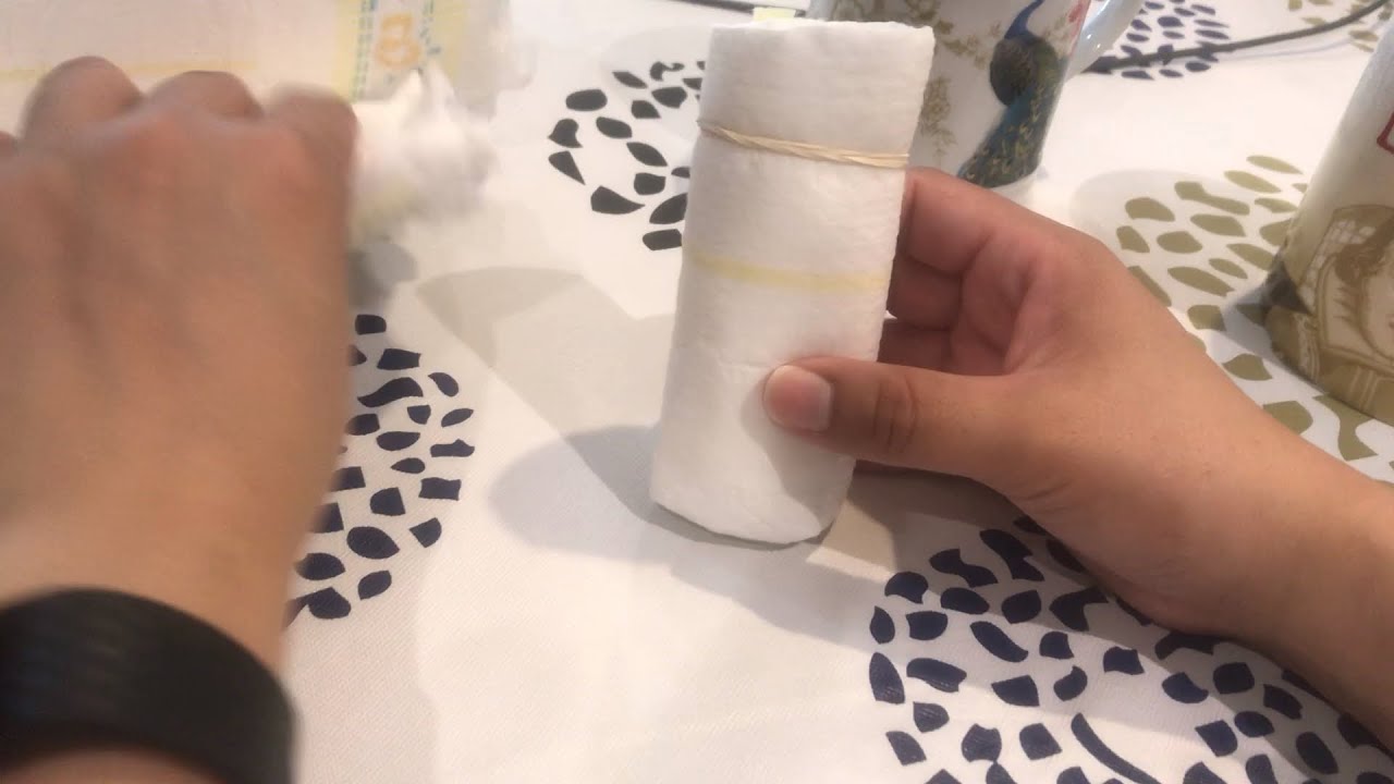 How to “roll” your diapers