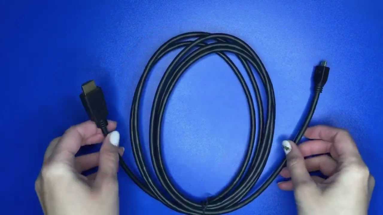 Кабель HDMI micro d male 3м Cablexpert черный