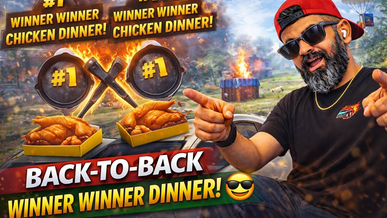 BGMI Me Back-to-Back Chicken Dinner 🔥 Aaj Toh Sabko Lobby Se Bahar Kiya!