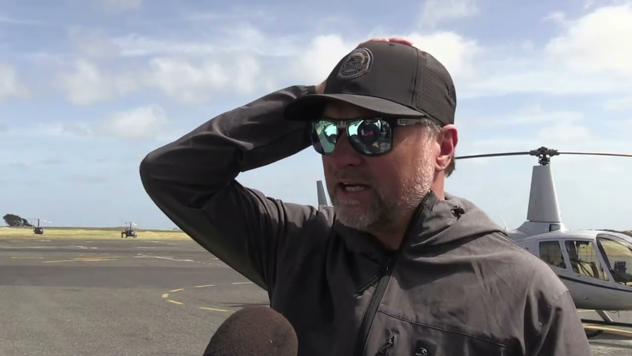 Helibiz Helicopter Safaris visit King Island