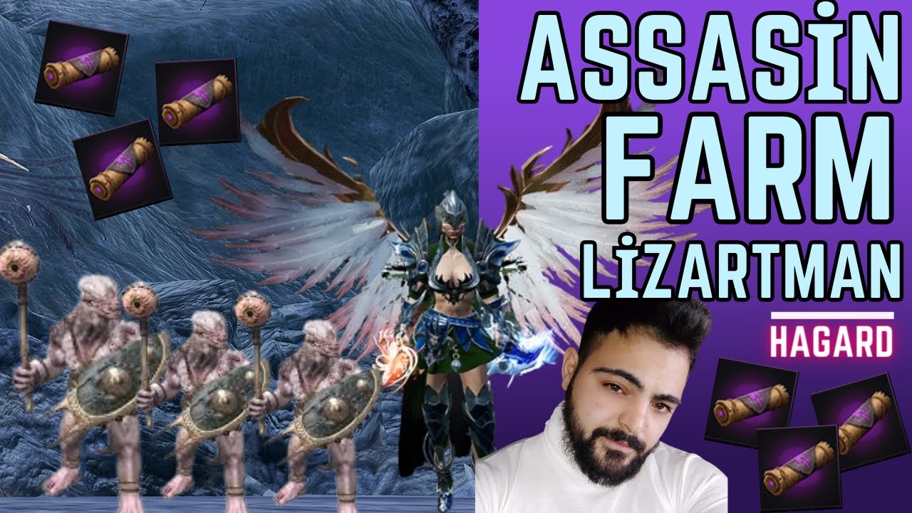 RİSE ONLİNE ASSASİN FARM  HAGARD LİZARTMAN ( BU SLOT EFSANE ) CRYSTAL PK -ZİNDAN - KUTU KIRDIRMA