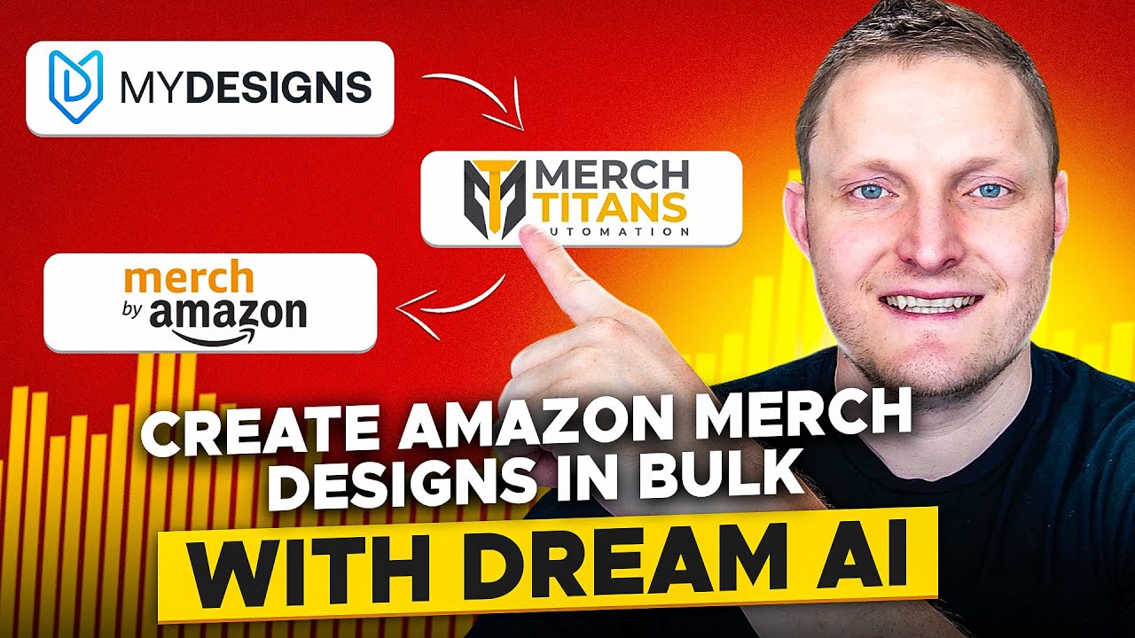How To Upload Merch On Demand Designs Automatically | MyDesigns + Merch Titans Full Guide