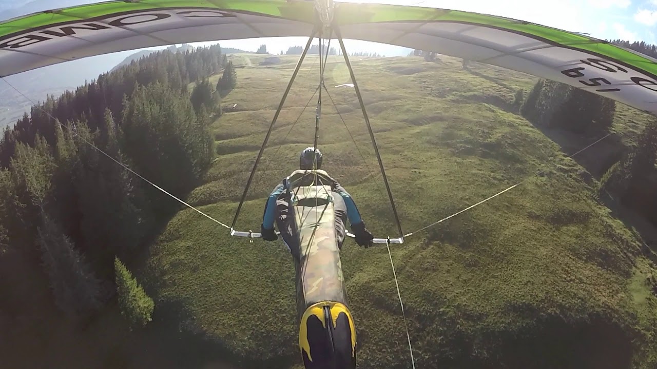 Bumble Bee Hang Gliding Interlaken Speed Run