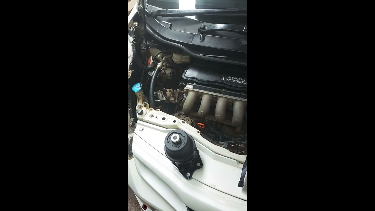 Tutorial Cara mengganti engine mounting mobil honda jazz 2011