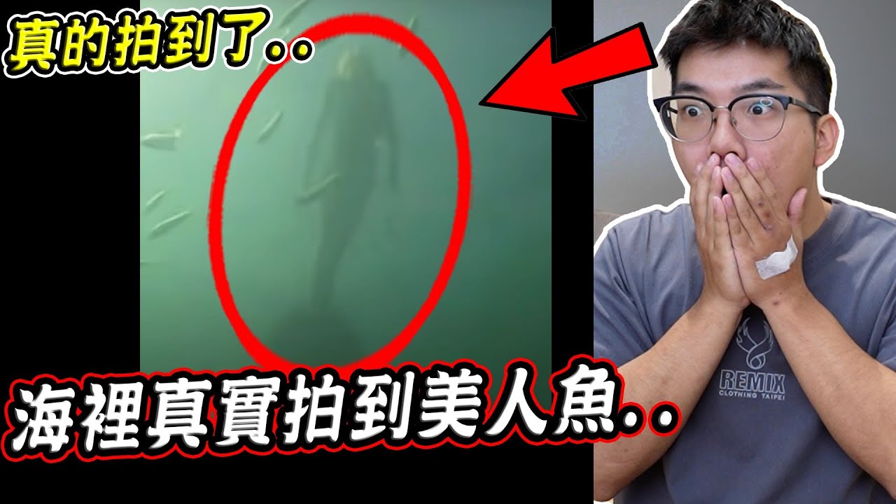 四個真實拍到美人魚的驚悚畫面 4 Real Mermaid Caught on Camera【希露弟弟啃雞腿】
